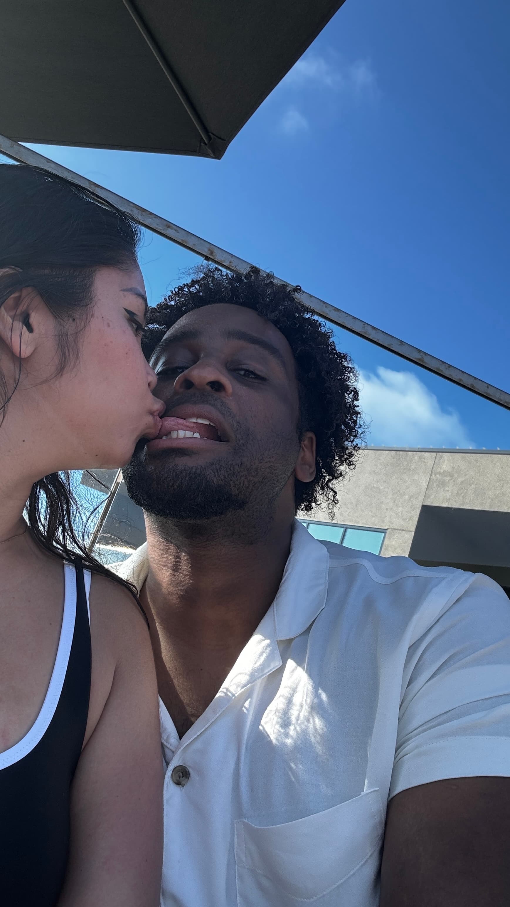 A kiss in the sun